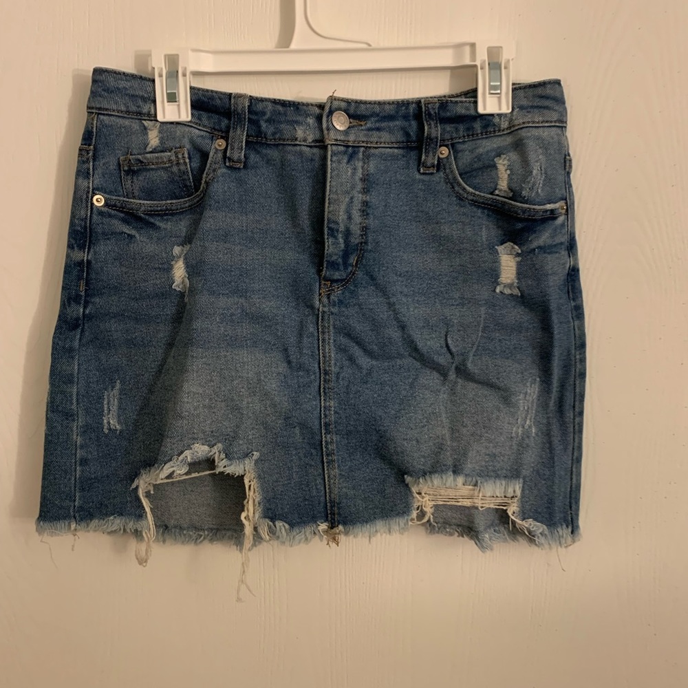 Denim skirt